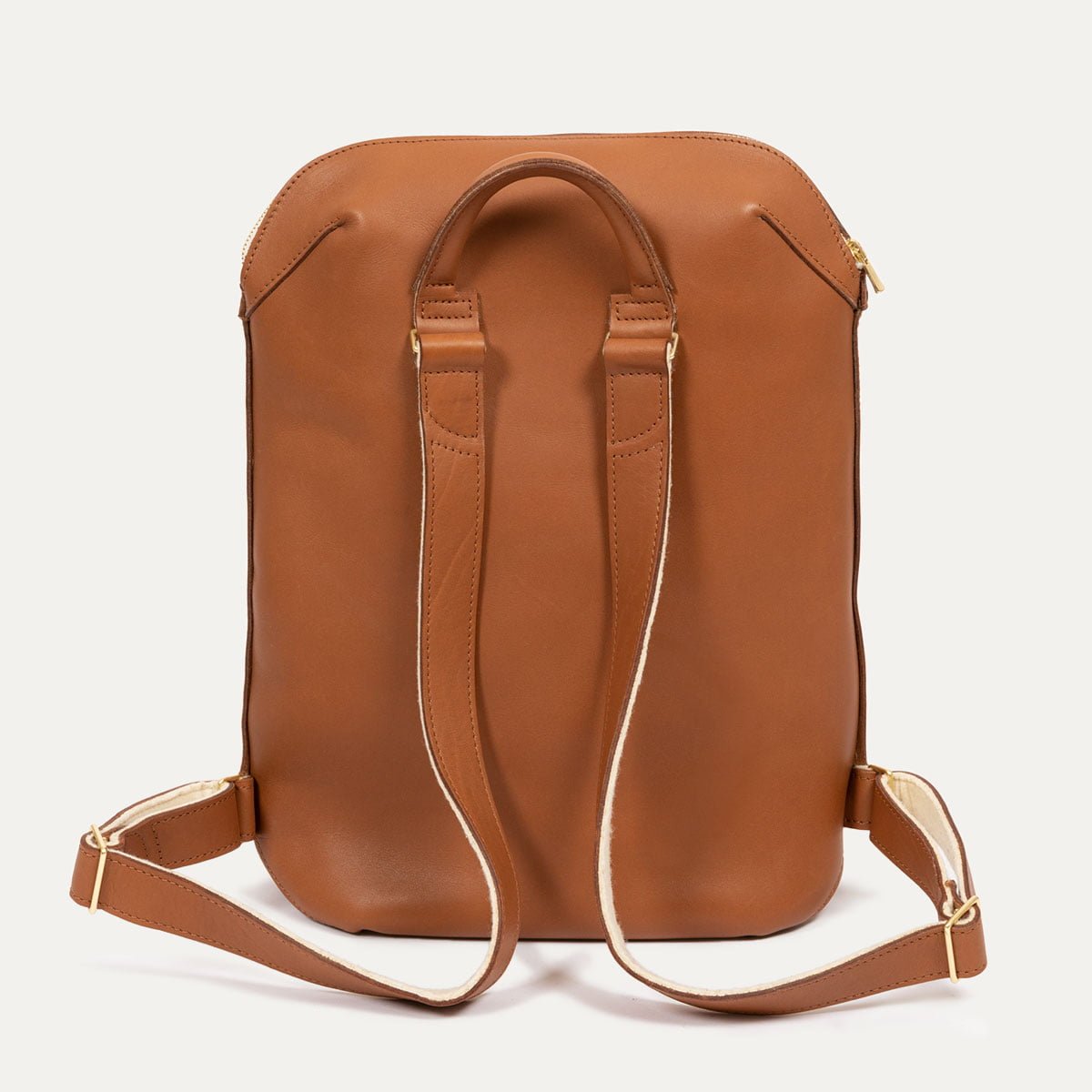 5-sac-a-dos-iner-capsule-cuir-camel-feutre-ecru-dos sac à dos iner capsule cuir camel feutre ecru dos